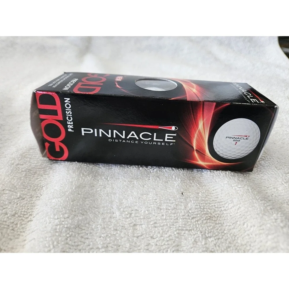 Pinnacle Gold Precision Golf Ball,‎ sleeve of 3 NIB